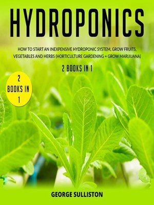 cover image of Hydroponics